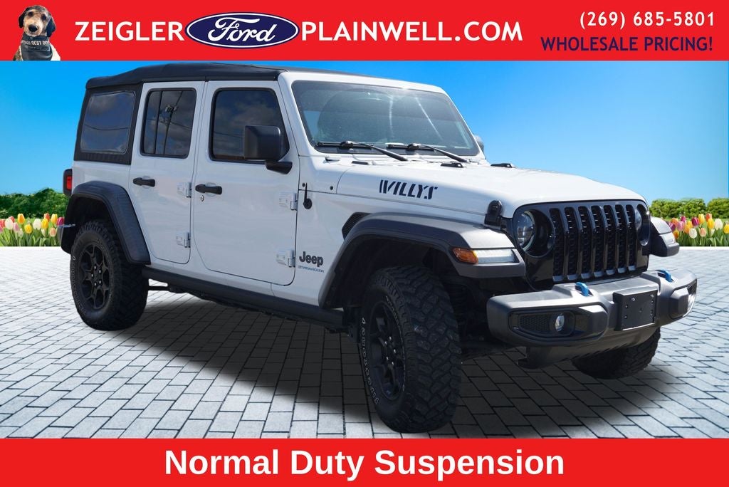2023 Jeep Wrangler Base 4xe Willys Hybrid Navigation Rear Camera 4x4