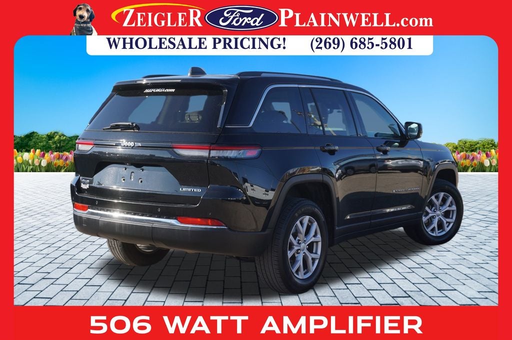 2022 Jeep Grand Cherokee Limited 4X4 PANORAMIC ROOF HEATED LEATHER NAV