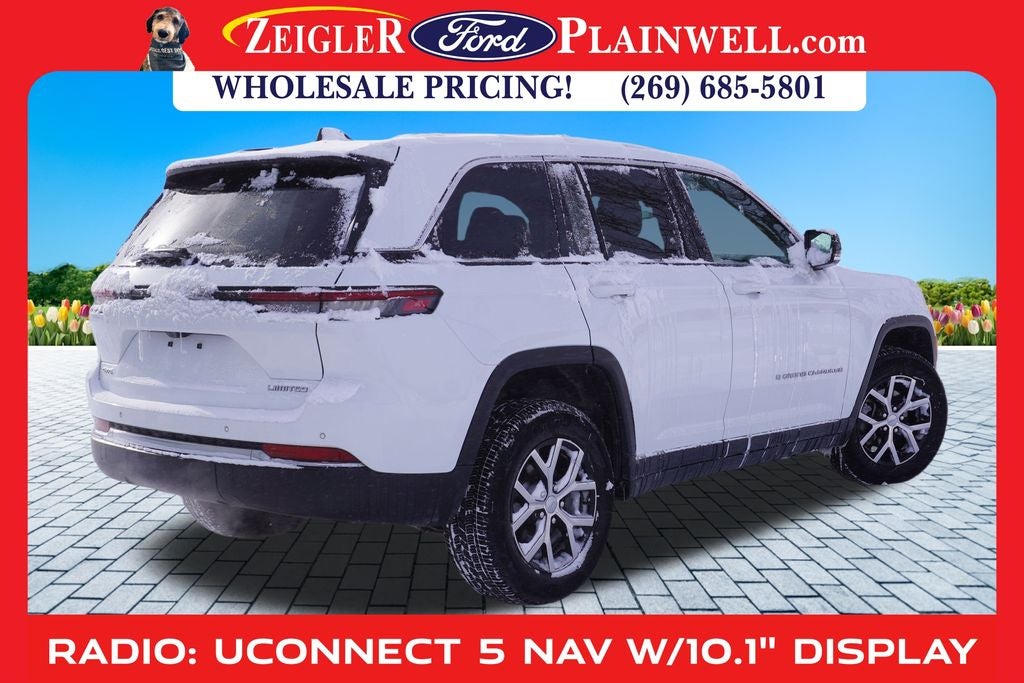 2024 Jeep Grand Cherokee Limited 4x4 Heated Leather Navigation Rear Camera