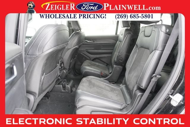 2023 Jeep Grand Cherokee L Altitude 4x4 Black Appearance Pkg Power Moonroof Rear Camer