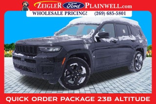 2023 Jeep Grand Cherokee L Altitude 4x4 Black Appearance Pkg Power Moonroof Rear Camer