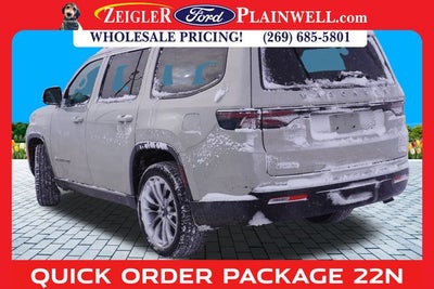 2022 Jeep Wagoneer Series III Deployable Boards Heated Leather Heads up Display