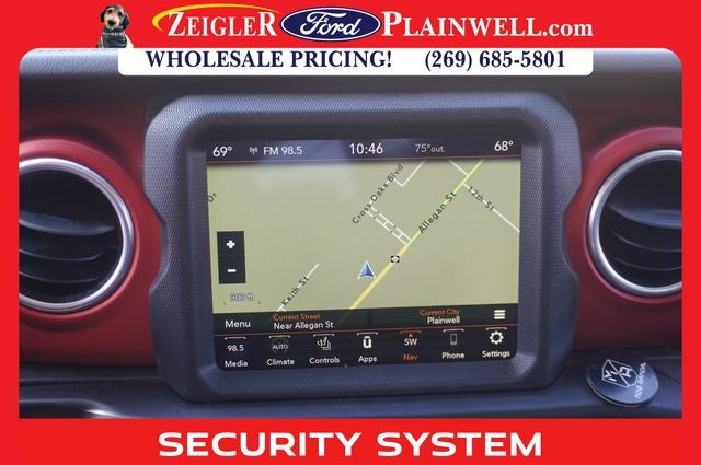 2020 Jeep Gladiator Rubicon V6 Navigation w/8.4" Display Keyless Entry Safety