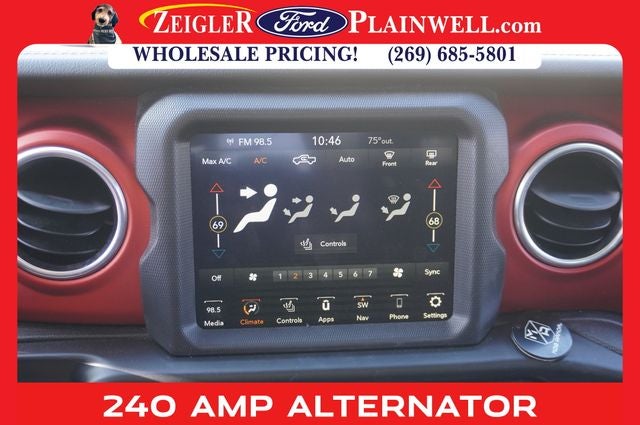 2020 Jeep Gladiator Rubicon V6 Navigation w/8.4" Display Keyless Entry Safety