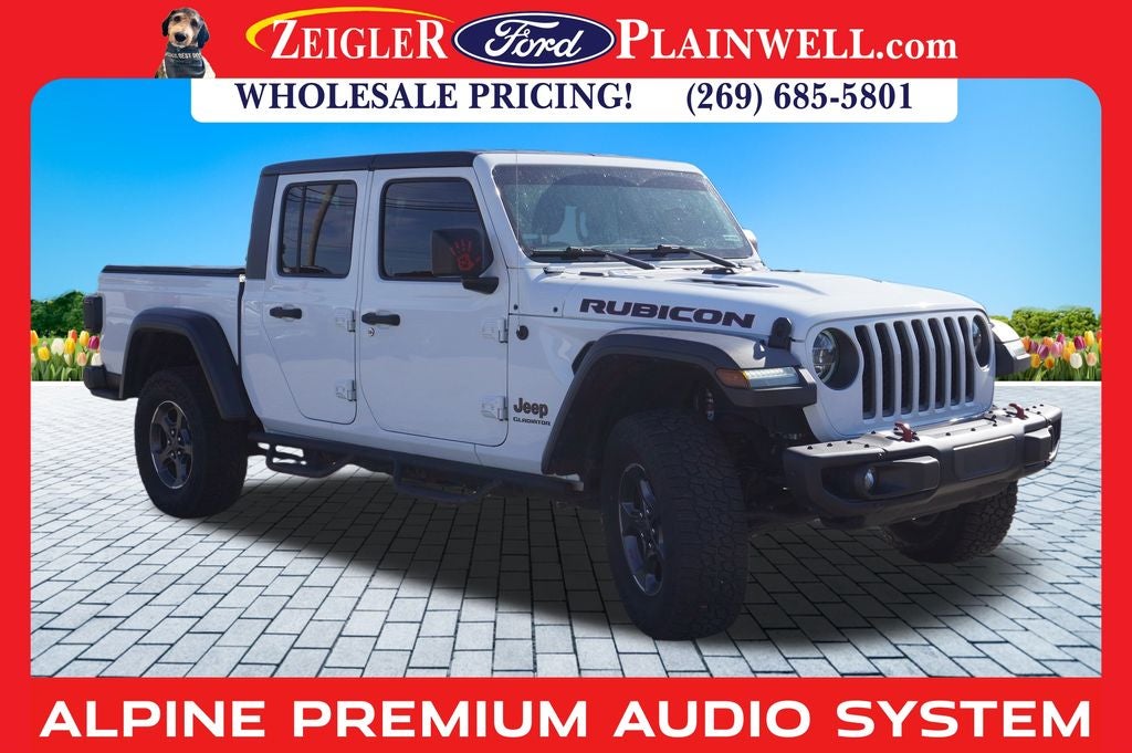 2020 Jeep Gladiator Rubicon V6 Navigation w/8.4" Display Keyless Entry Safety