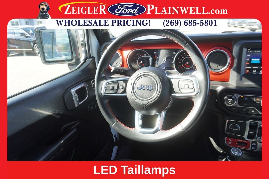 2021 Jeep Gladiator Rubicon 3.6 L V6 Sunrider Top Alpine Audio Rear