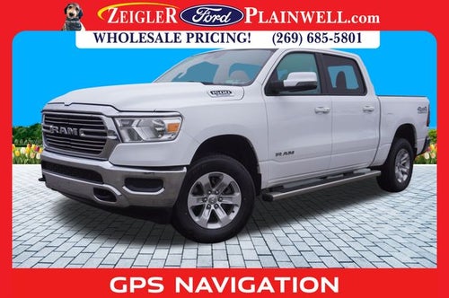 2023 RAM 1500 Laramie CREW CAB 4x4 Navigation Heated Front Leather Heate