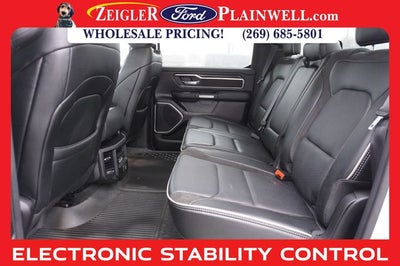 2023 RAM 1500 Laramie CREW CAB 4x4 Navigation Heated Front Leather Heate