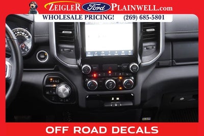 2023 RAM 1500 Laramie CREW CAB 4x4 Navigation Heated Front Leather Heate