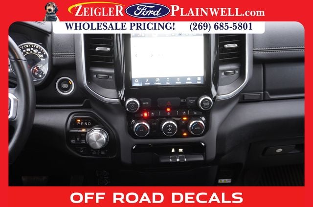 2023 RAM 1500 Laramie CREW CAB 4x4 Navigation Heated Front Leather Heate