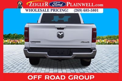 2023 RAM 1500 Laramie CREW CAB 4x4 Navigation Heated Front Leather Heate