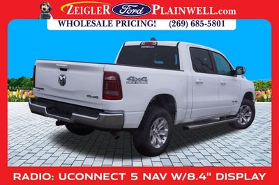 2023 RAM 1500 Laramie CREW CAB 4x4 Navigation Heated Front Leather Heate
