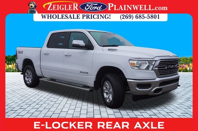 2023 RAM 1500 Laramie CREW CAB 4x4 Navigation Heated Front Leather Heate