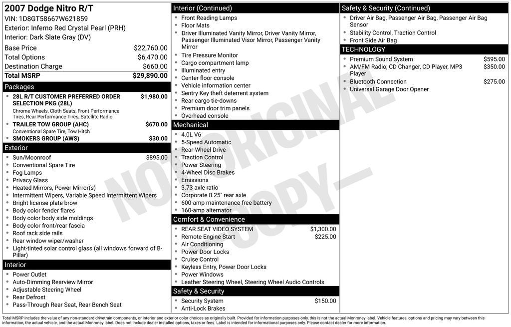 2007 Dodge Nitro SLT