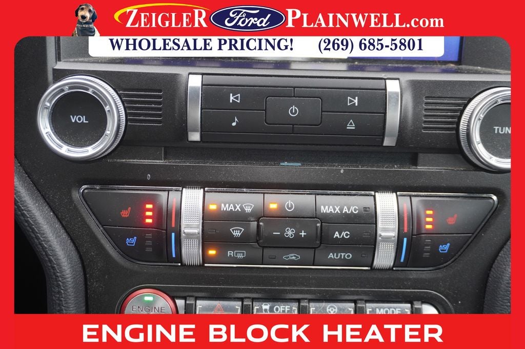 2020 Ford Mustang GT Premium 5.0 LITER V8 HEATED LEATHER NAVIGATION