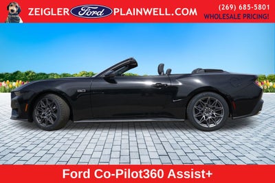 2025 Ford Mustang GT Premium CONVERTIBLE GT PERFORMANCE ACTIVE EXAUST MAGNARIDE