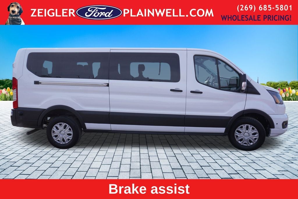 2024 Ford Transit-350 XLT 12 Passenger Bliss Co Pilot 360 R Camera