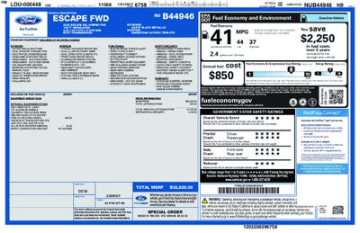 2022 Ford Escape Hybrid SEL HYBRID LEATHER NAVIGATION CO PILOT 360