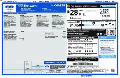 2020 Ford Escape SE AWD REAR CAMERA HEATED SEATS