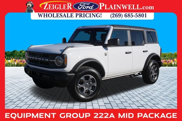2025 Ford Bronco Big Bend 2.3 Ecoboost 4x4 MID PKG Hard Top Rear Camera Sync