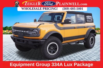 2022 Ford Bronco Badlands ADVANCED SASQUATCH MID HIG & LUX PKG LEATHER NAV