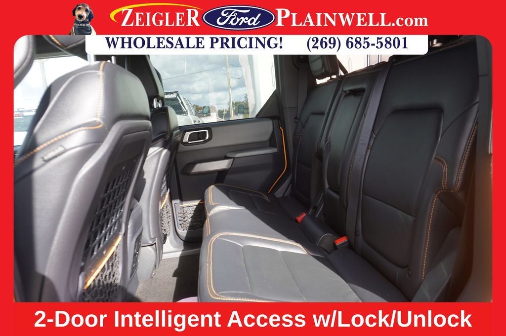 2022 Ford Bronco Badlands ADVANCED SASQUATCH MID HIG & LUX PKG LEATHER NAV