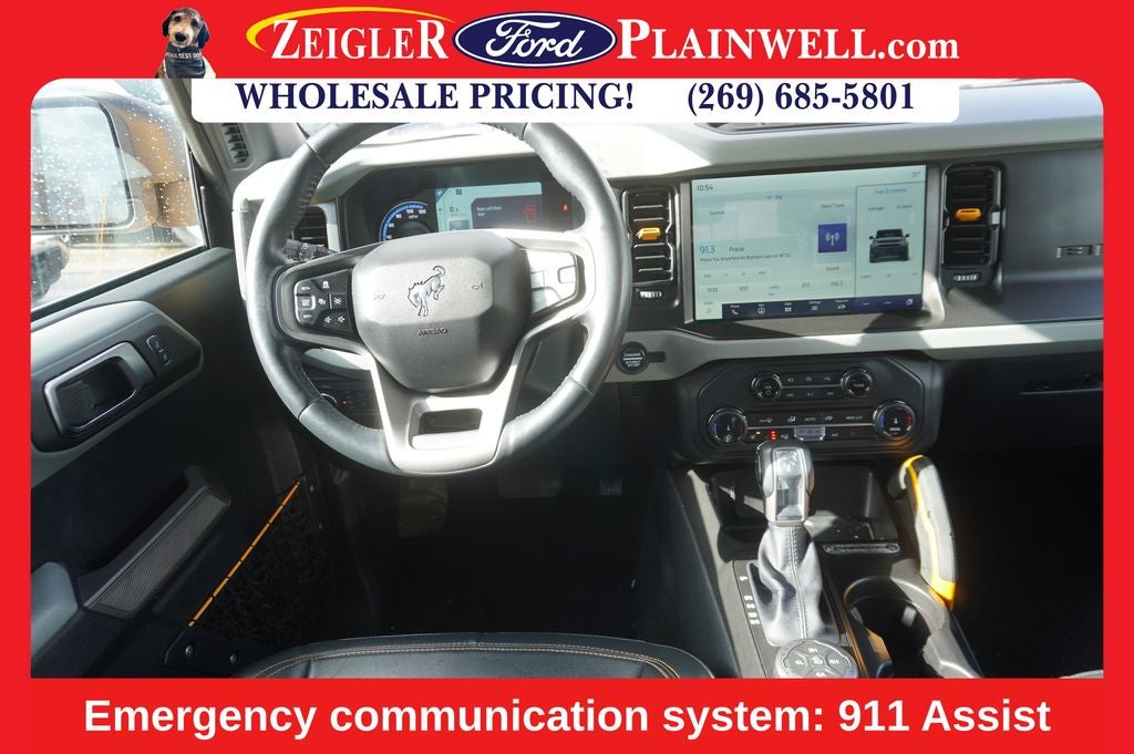 2022 Ford Bronco Badlands ADVANCED SASQUATCH MID HIG & LUX PKG LEATHER NAV