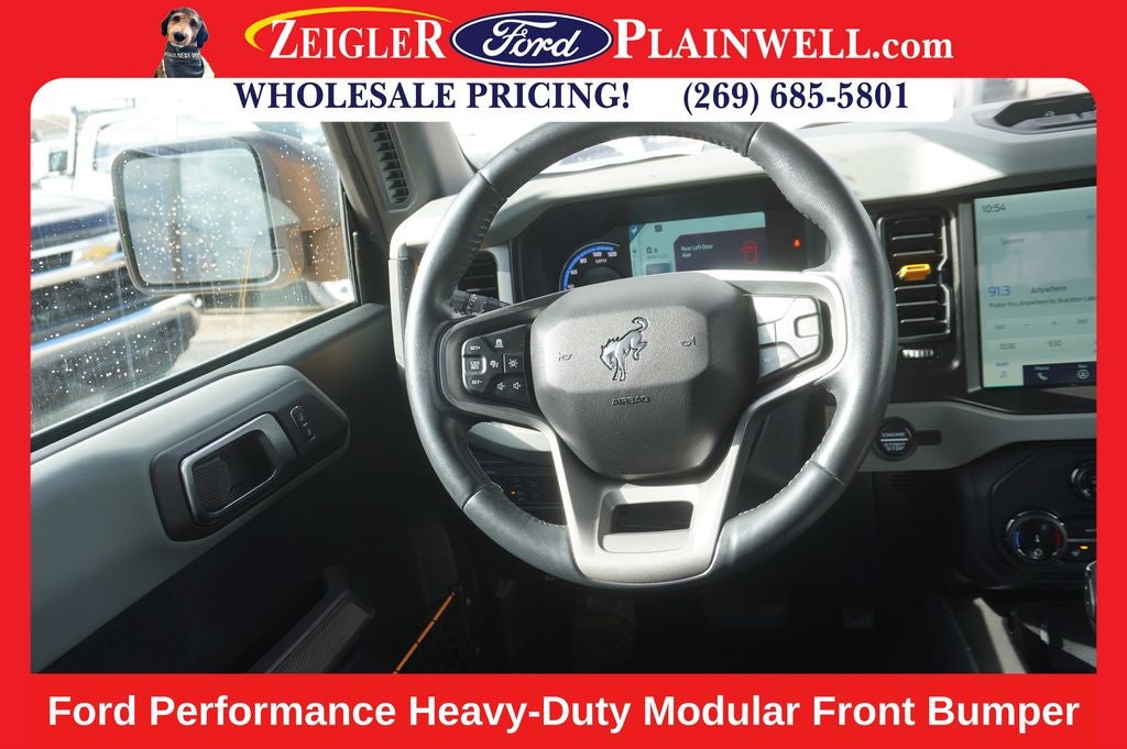 2022 Ford Bronco Badlands ADVANCED SASQUATCH MID HIG & LUX PKG LEATHER NAV