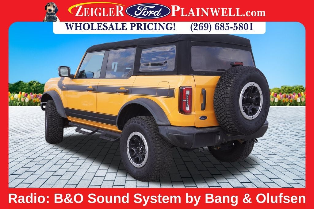 2022 Ford Bronco Badlands ADVANCED SASQUATCH MID HIG & LUX PKG LEATHER NAV