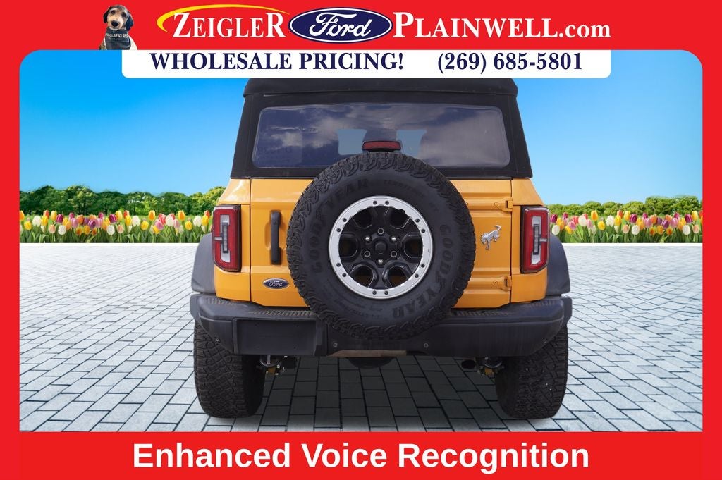 2022 Ford Bronco Badlands ADVANCED SASQUATCH MID HIG & LUX PKG LEATHER NAV