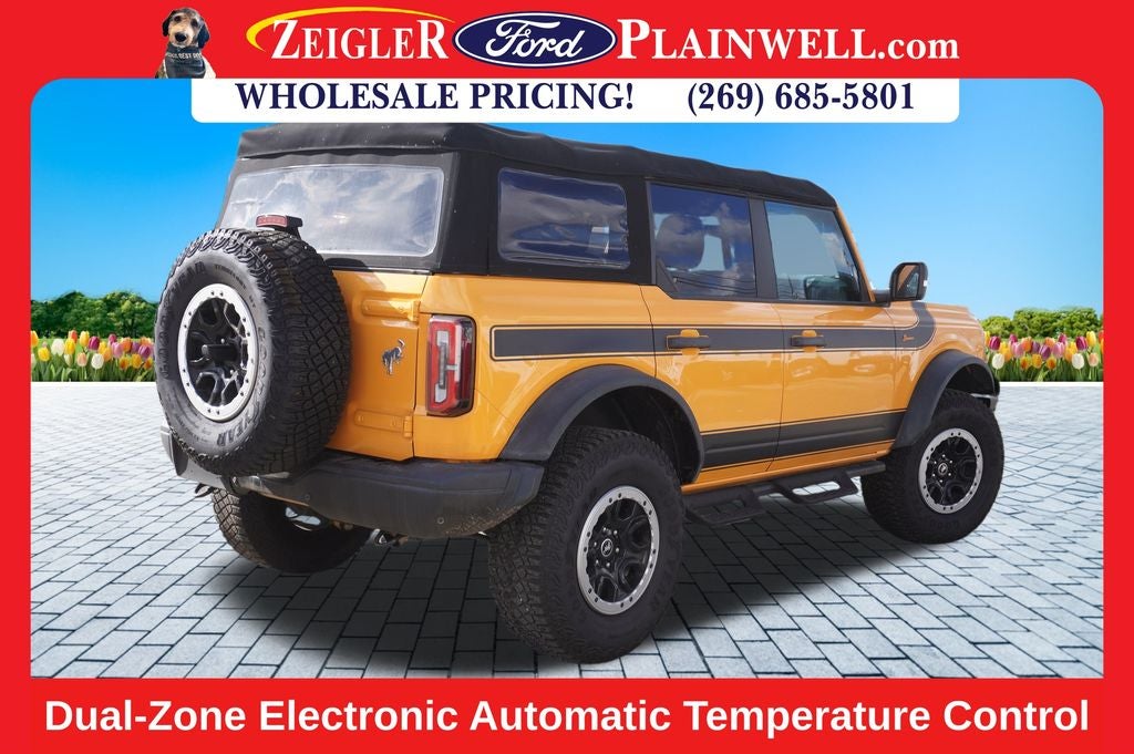 2022 Ford Bronco Badlands ADVANCED SASQUATCH MID HIG & LUX PKG LEATHER NAV