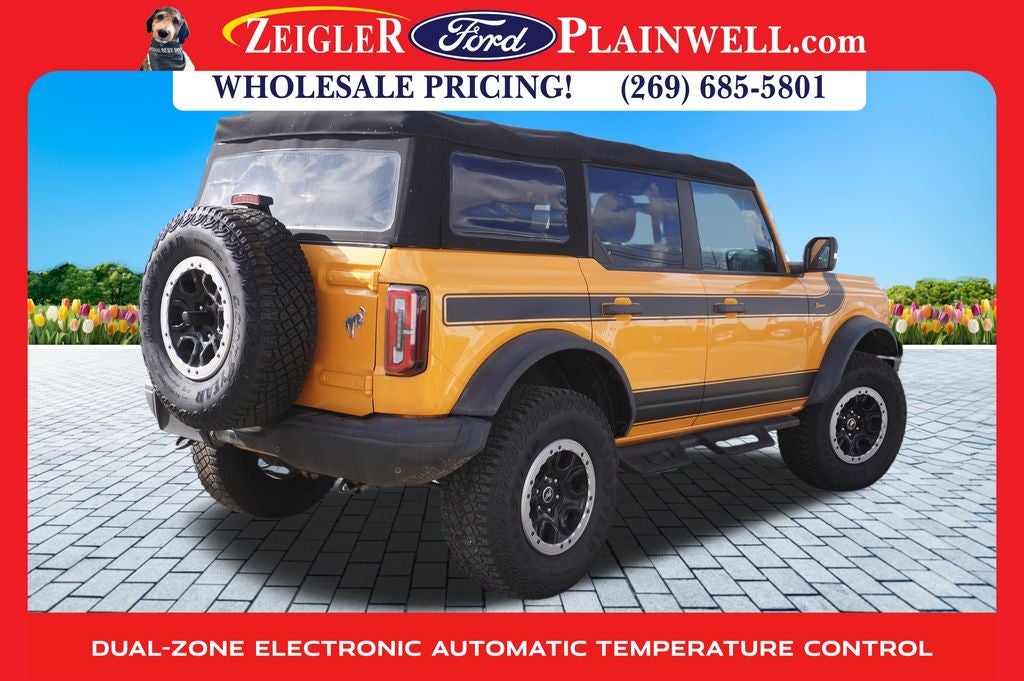 2022 Ford Bronco Badlands ADVANCED SASQUATCH MID HIG & LUX PKG LEATHER NAV