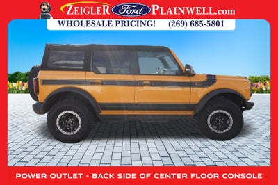2022 Ford Bronco Badlands ADVANCED SASQUATCH MID HIG & LUX PKG LEATHER NAV
