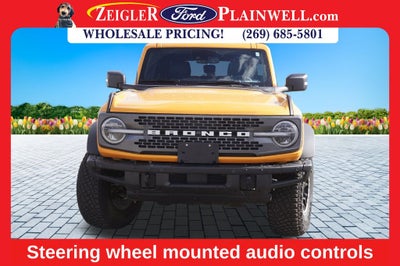 2022 Ford Bronco Badlands ADVANCED SASQUATCH MID HIG & LUX PKG LEATHER NAV