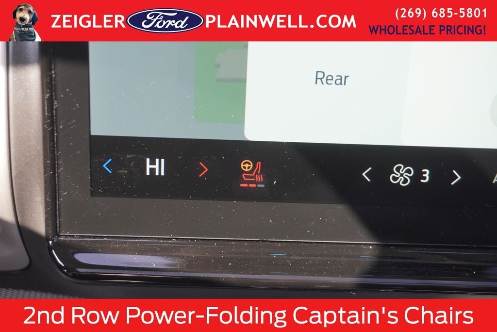 2025 Ford Expedition Max Active 4x4 Leather Panoramic Moonroof Leather Rear Camera