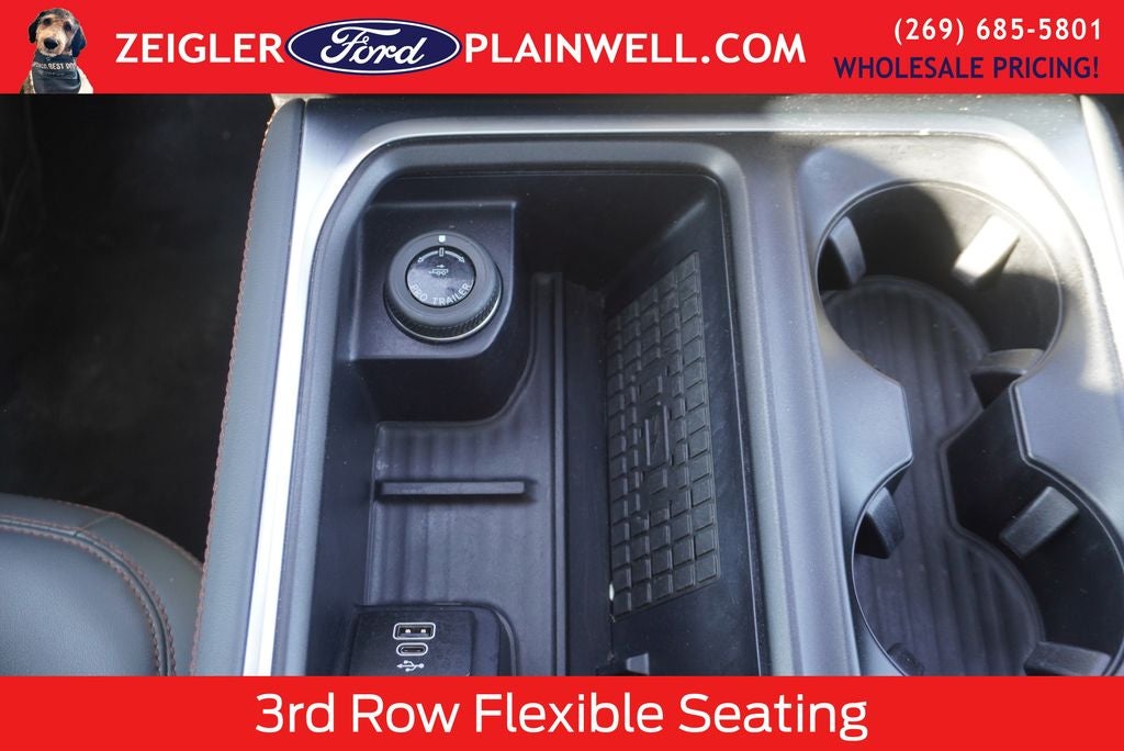 2025 Ford Expedition Max Active 4x4 Leather Panoramic Moonroof Leather Rear Camera