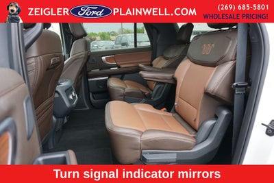 2025 Ford Expedition Max King Ranch MAX PANORAMIC VISTA ROOF POWER RUNNING BOARDS 360