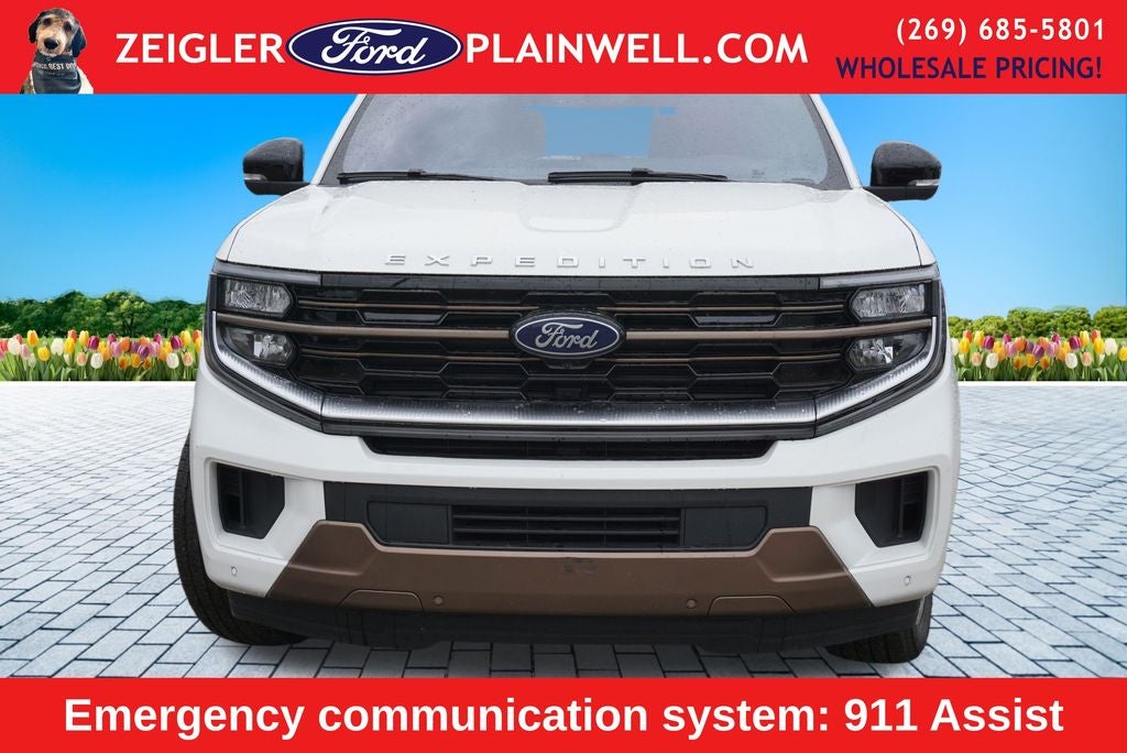 2025 Ford Expedition Max King Ranch MAX PANORAMIC VISTA ROOF POWER RUNNING BOARDS 360