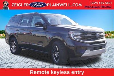 2025 Ford Expedition Platinum Panoramic Roof Heated Ventilated Memory Seats Co P