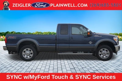 2016 Ford F-250SD Lariat EXT CAB 4X4 POWERSTROKE TURBO DIESEL LEATHER