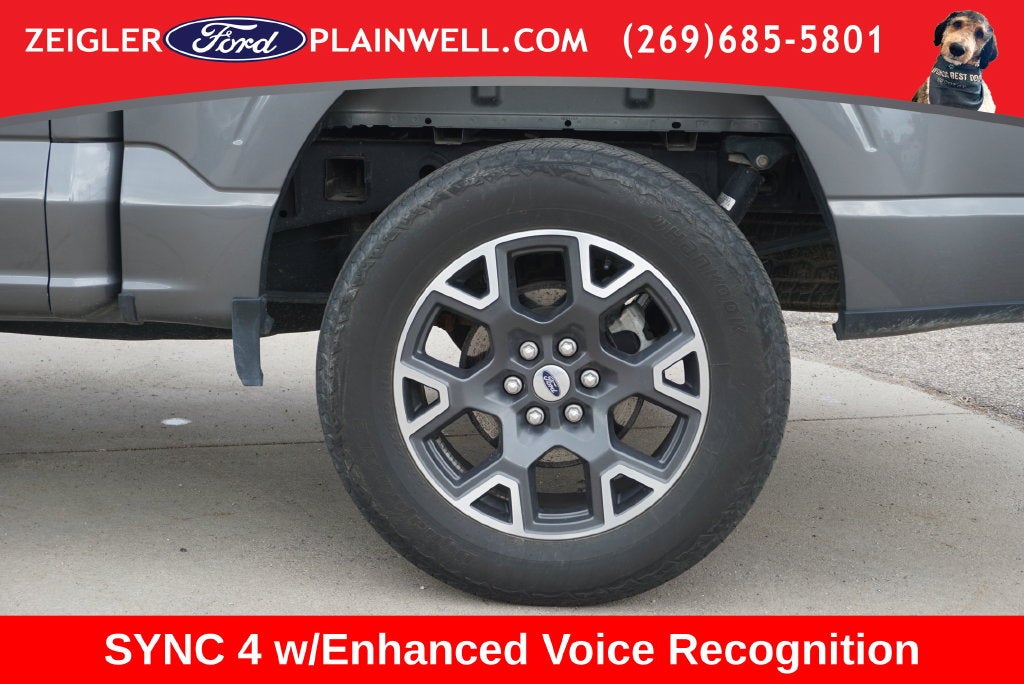2024 Ford F-150 STX CREW CAB 4X4 NAVIGATION 20" WHEELS LANE DEPART TO