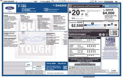 2026 Ford F-150 XLT 302A Pkg Crew Cab 4x4 Black Appearance Pkg Power S