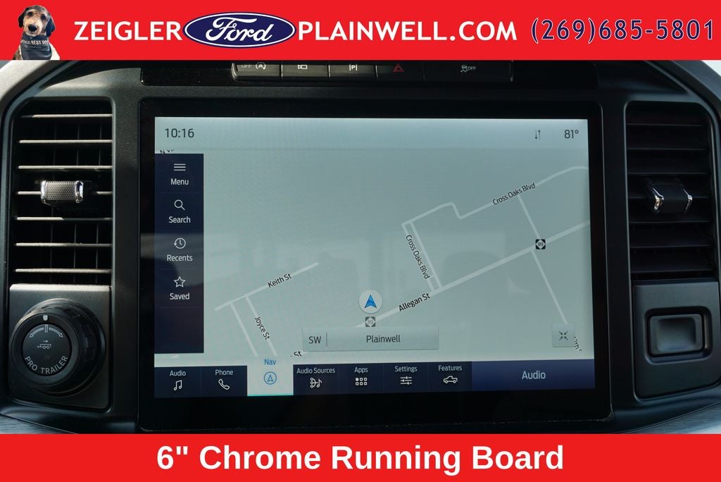 2021 Ford F-150 Lariat Crew Cab Navigation H&C Leather Chrome Pkg Tow