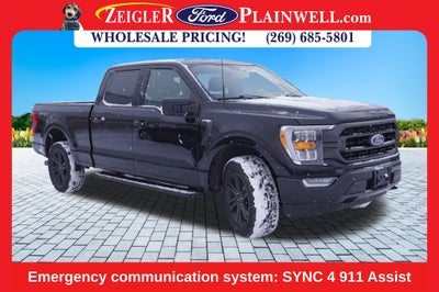 2022 Ford F-150 XLT Crew Cab 4x4 Sport Appearance Pkg Tow 3.5 Liter EC