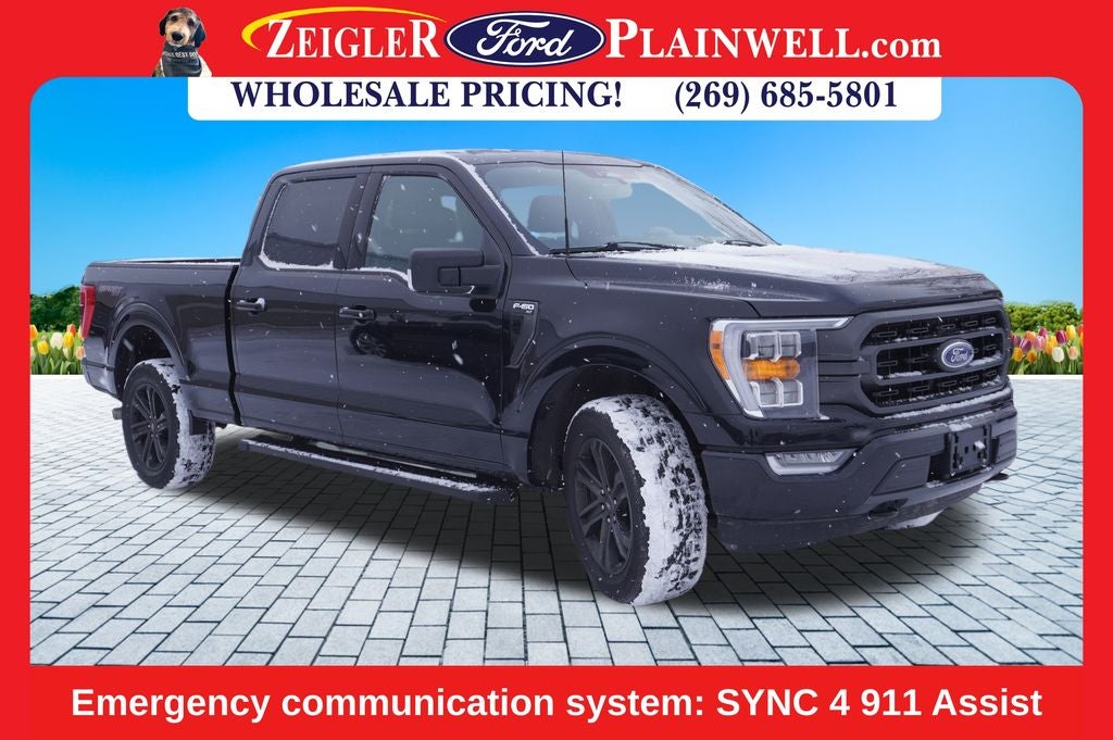 2022 Ford F-150 XLT Crew Cab 4x4 Sport Appearance Pkg Tow 3.5 Liter EC