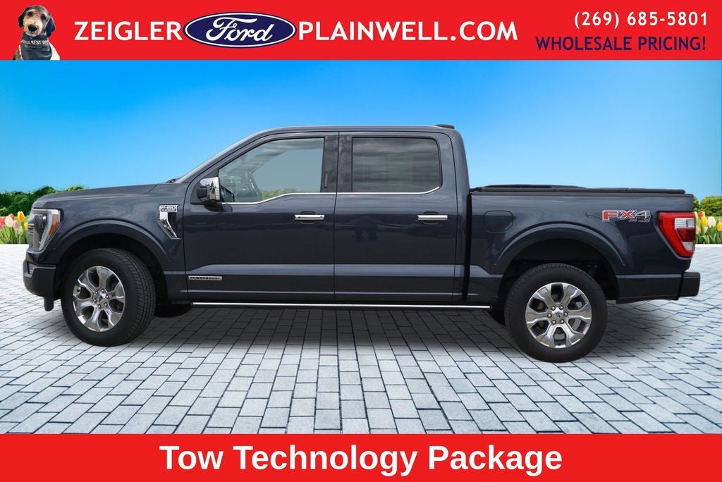 2021 Ford F-150 Platinum Hybrid FX4 TOW TECH PKG NAVIGATION