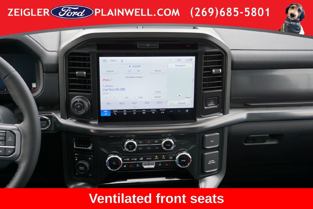 2026 Ford F-150 Lariat BLACK APPEARANCE PKGTWIN PANEL ROOF NAVIGATION