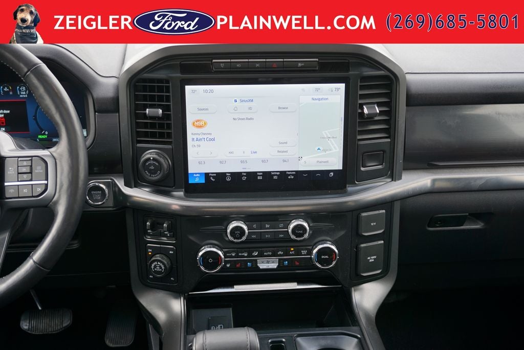 2024 Ford F-150 Lariat Hybrid Black Appearance Pkg Panoramic Roof Tow