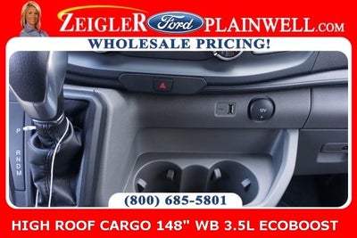 2023 Ford Transit-350 Base HIGH ROOF CARGO 148" WB 3.5L ECOBOOST