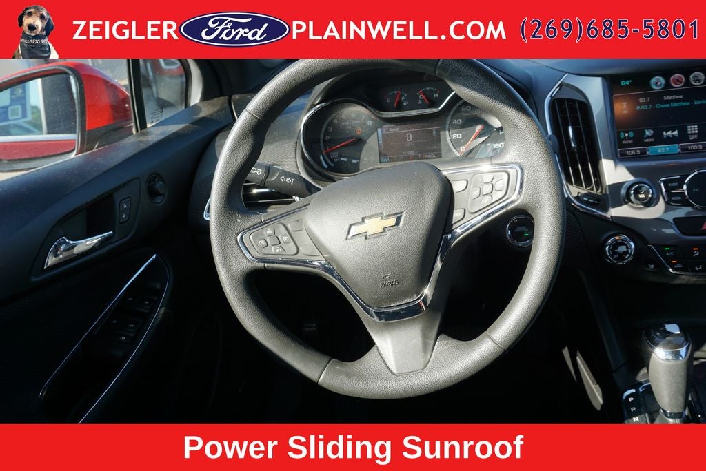 2016 Chevrolet Cruze LT RS Sport Power MoonRoof Alloys Power Seat